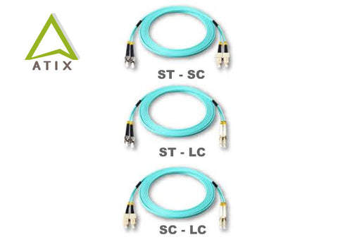 ATIX Fiber Optic Patch Cord OM3