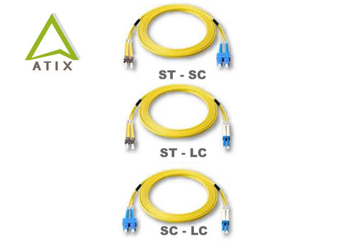 ATIX Fiber Optic Patch Cord OS2 Duplex